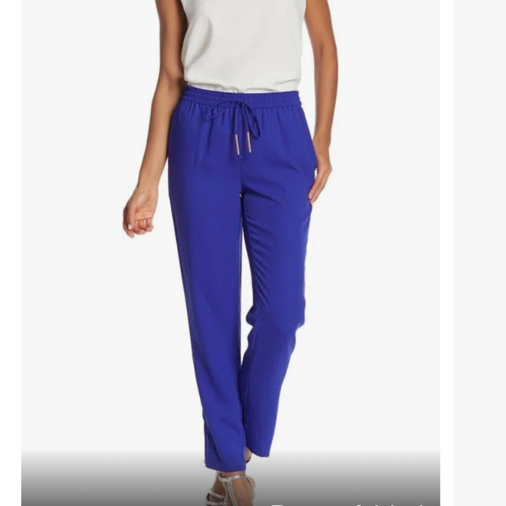 New Diane Von Furstenberg classy trousers in electric blue